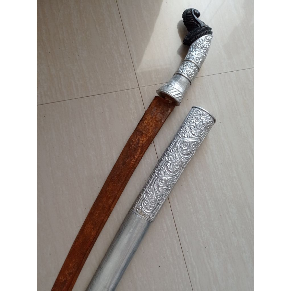 keris g Lombok panjang bilah 53 cm