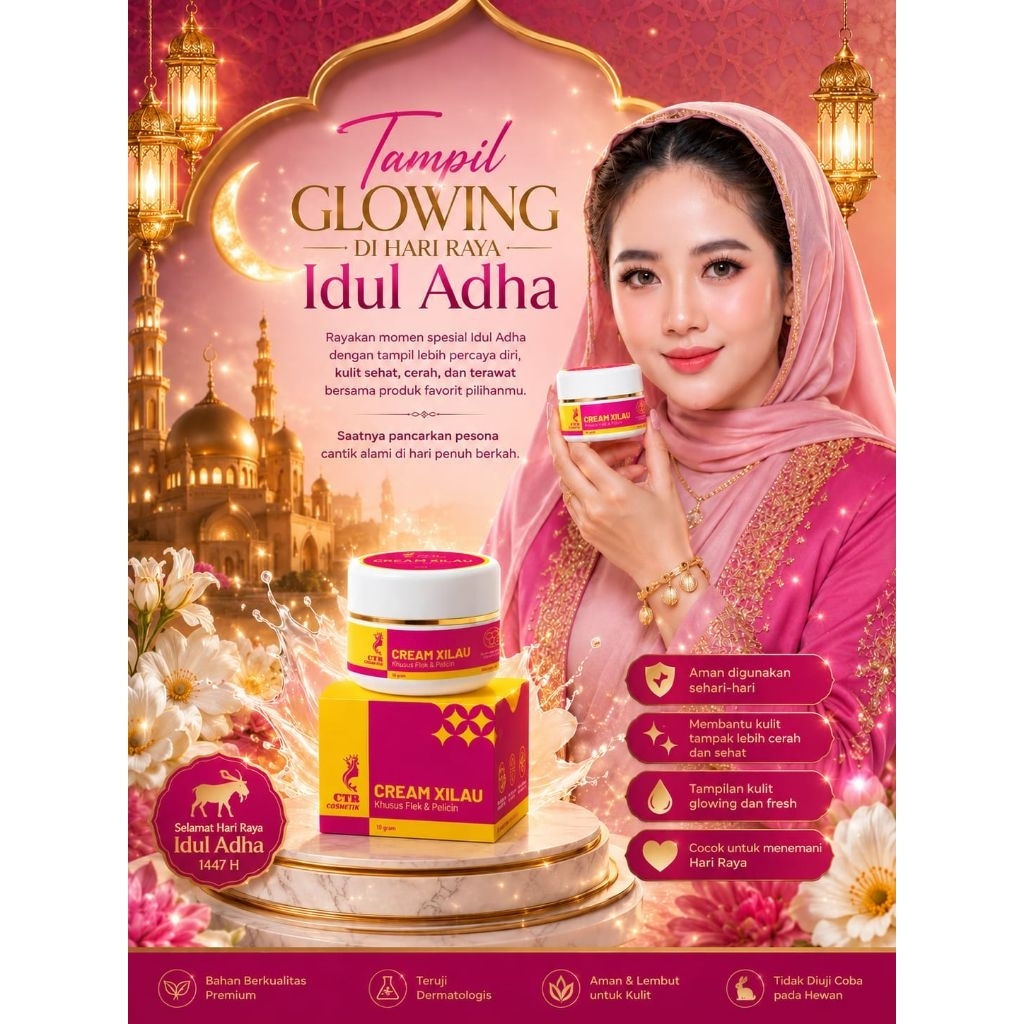 10 PCS CREAM XILAU CTR COSMETIK 100%ori