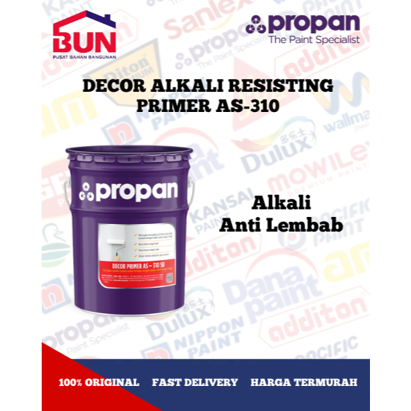 PROPAN CAT ANTI ALKALI AS-310 20 LITER / PROPAN ALKALI RESISTING PRIMER PAIL CAT TEMBOK