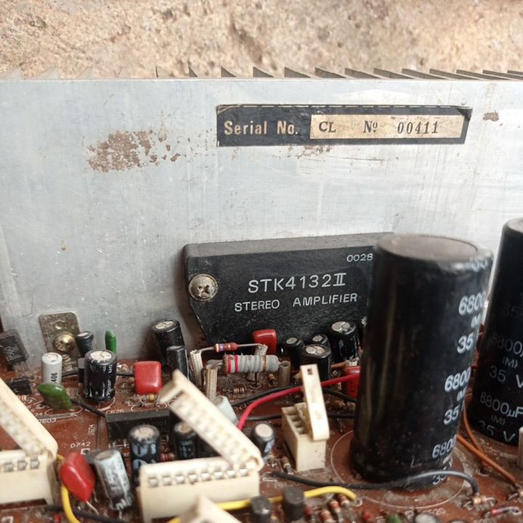 ic stk 4132 stereo amplifier
