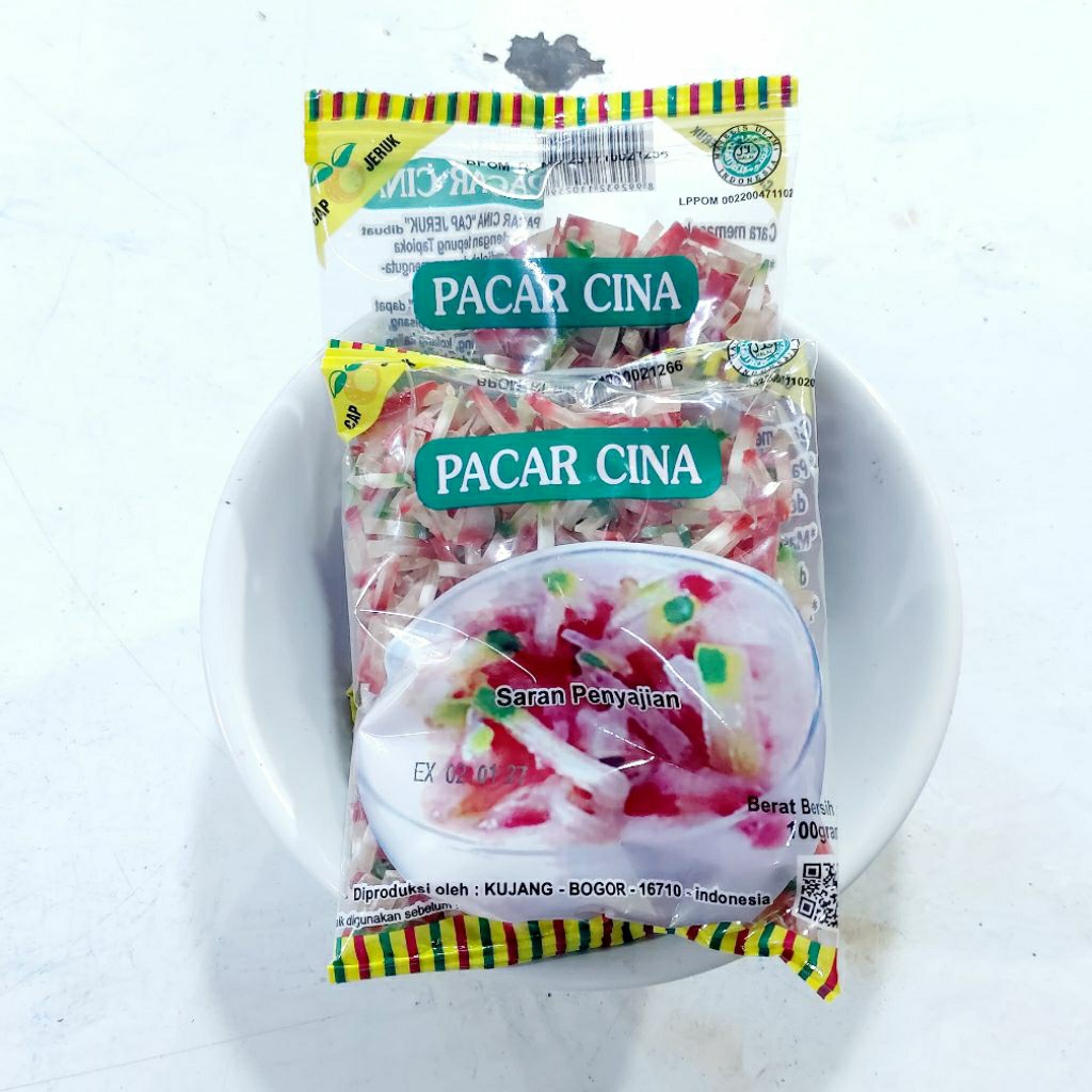 pacar cina kering 100gr