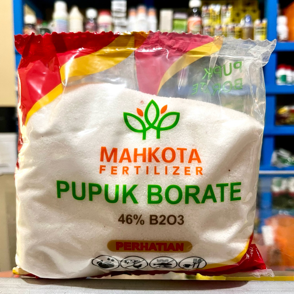 Pupuk Borate Mahkota 1 Kg Original - Boron 46% Nutrisi Sawit & Tanaman Buah