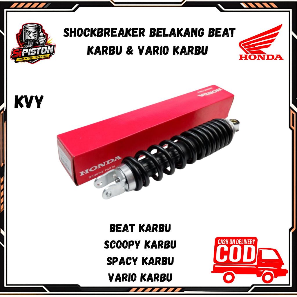 Shockbreaker Belakang Beat Karbu & Vario Karbu KVY ORI