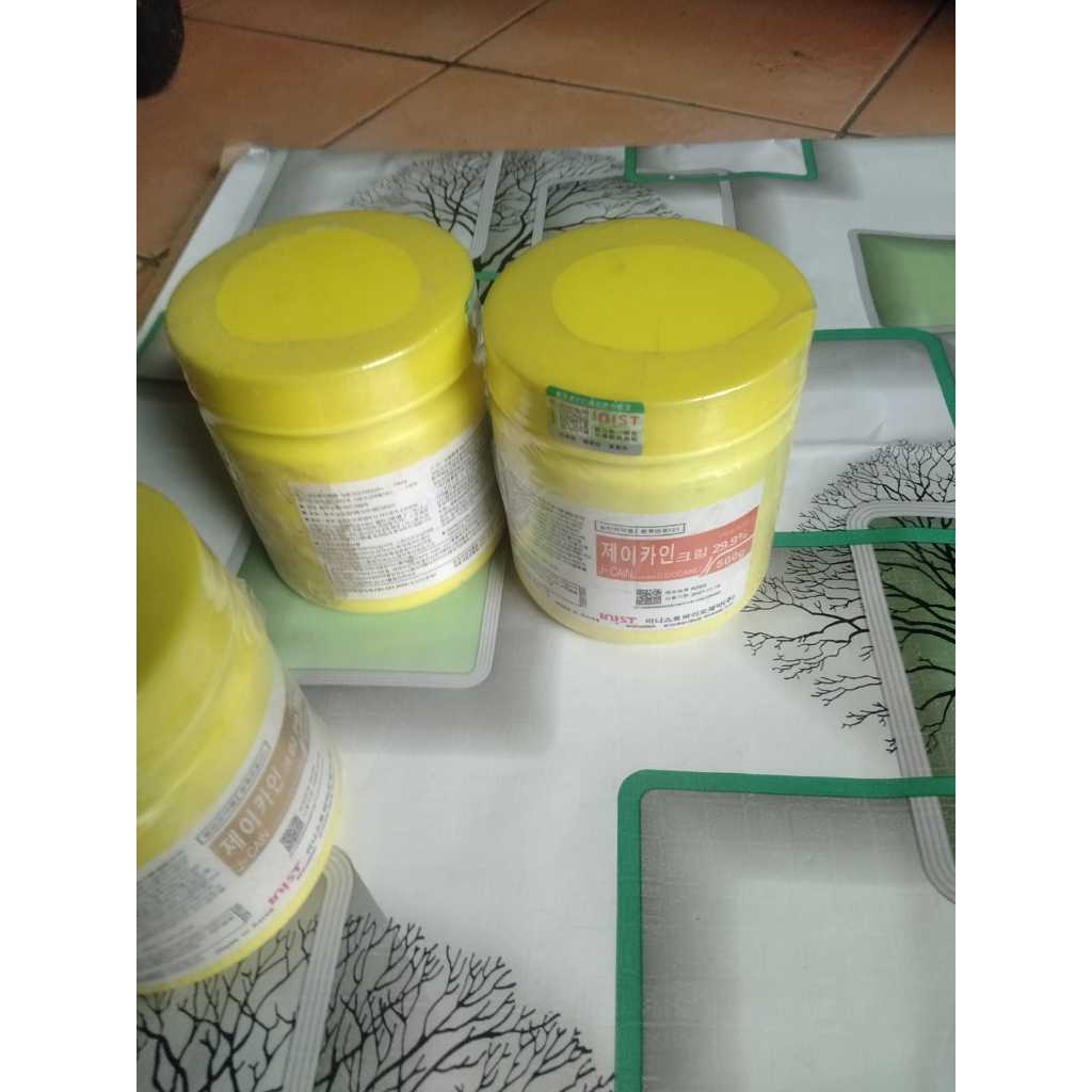 JCAIN ANASTESI 79.9% 500GRAM CREAM UNTUK TATO