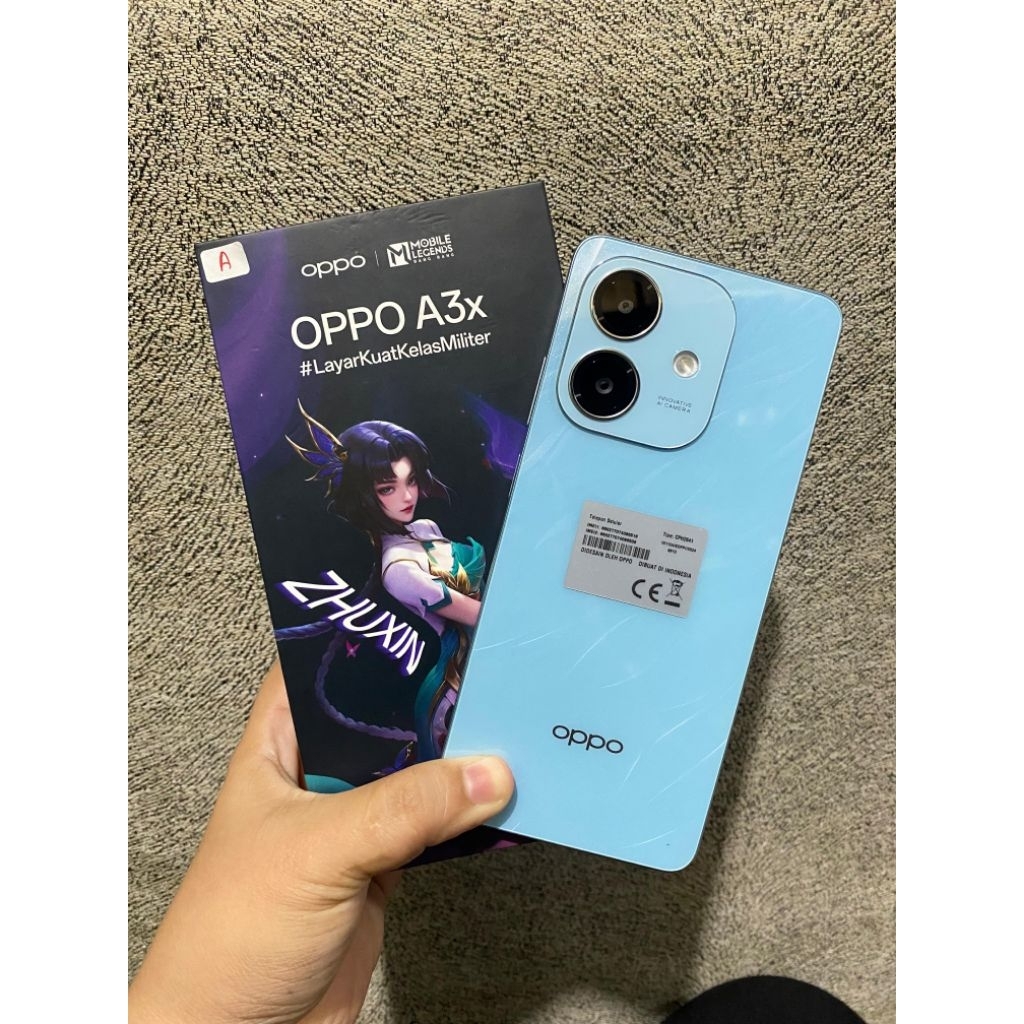 Oppo A3x Second Fullset No Minus | Oppo A3x 6/128GB Second Fullset