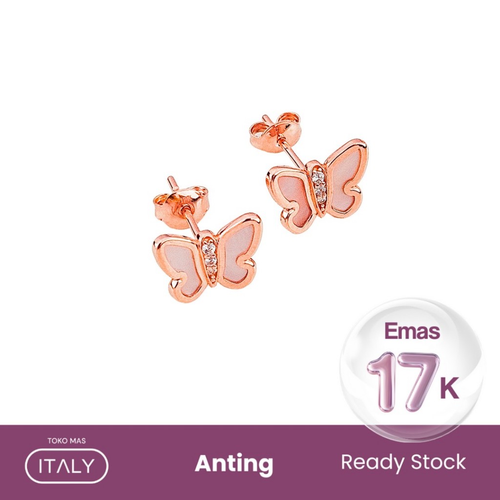 GIWANG MODEL KUPU PUTIH ROSE 17K AMERO