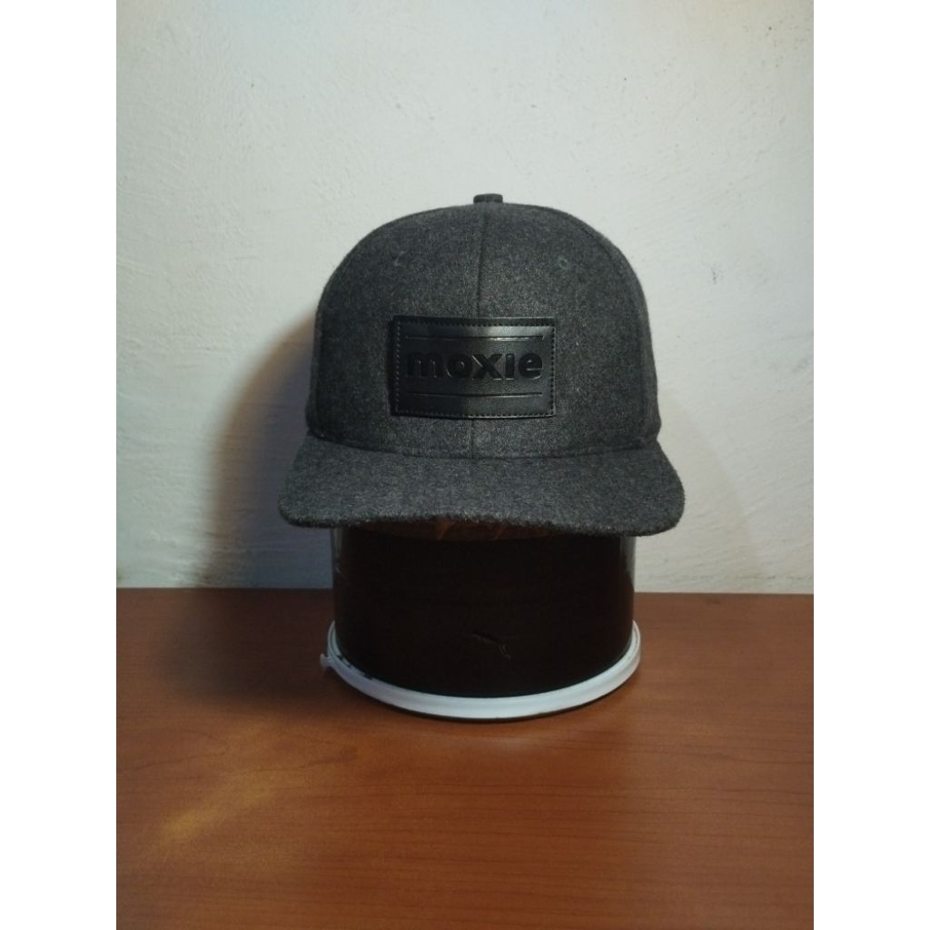 Topi Snapback MoXie Wool Grey
