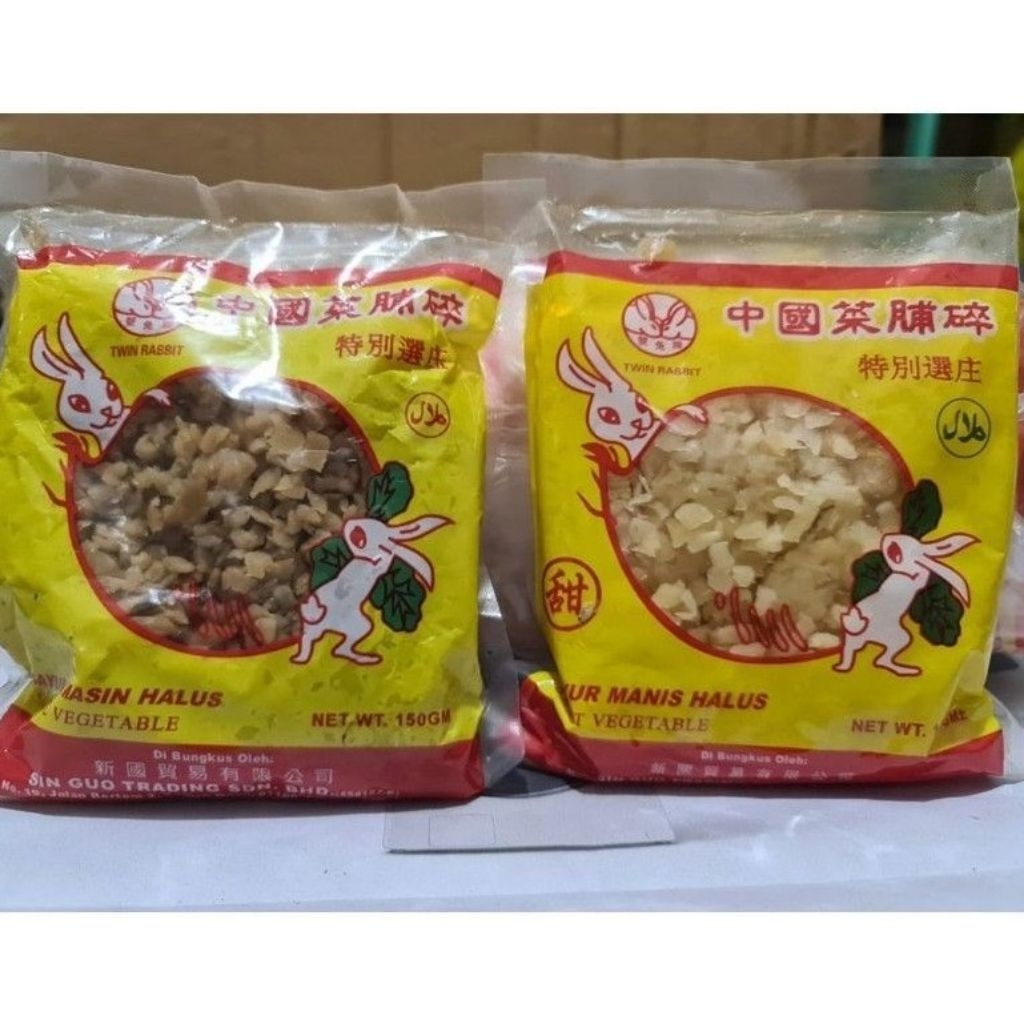 CAIPO ASIN DAN MANIS (SAYUR ASIN HALUS & MANIS HALUS)