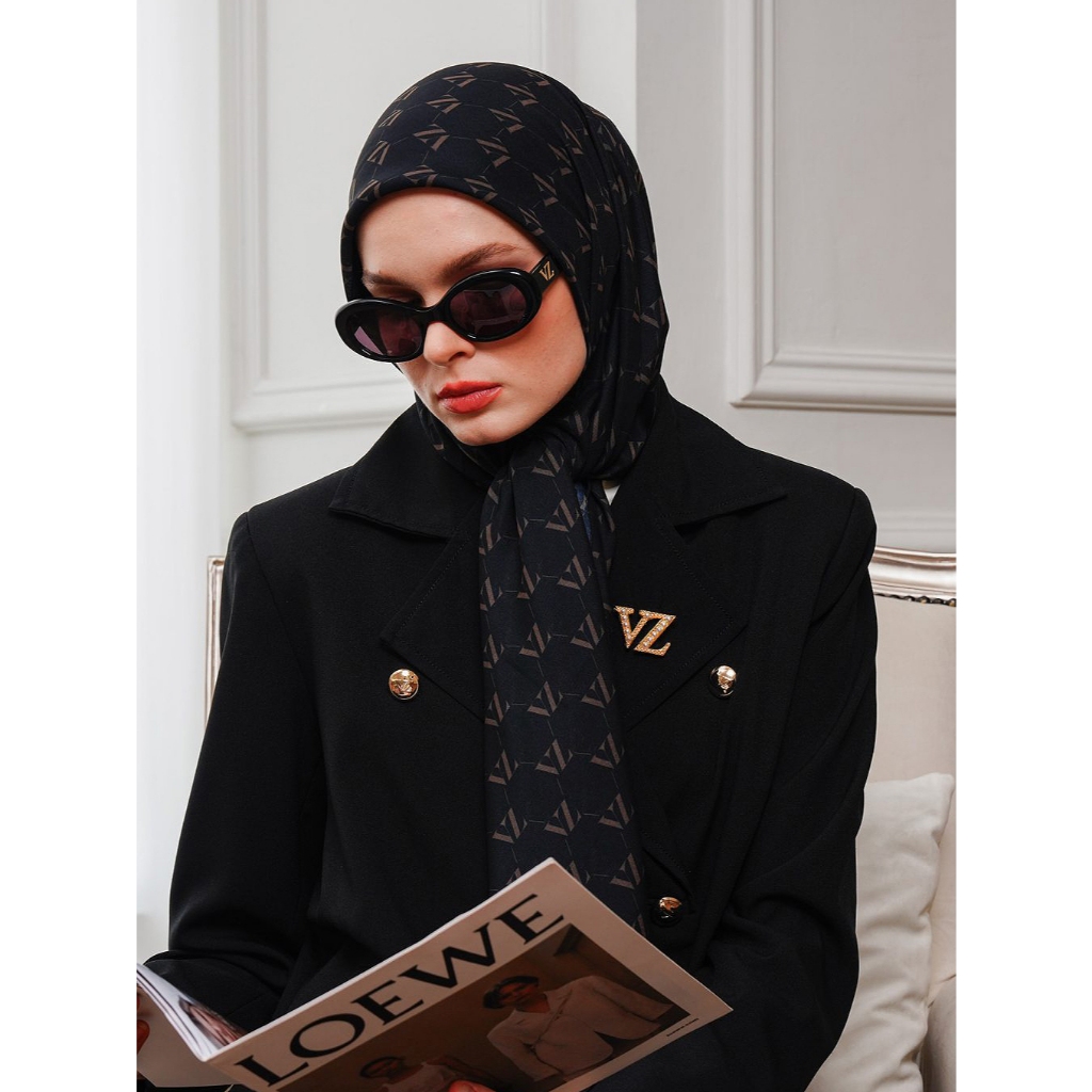 Vivizubedi Monogram Scarf Vivi zubedi