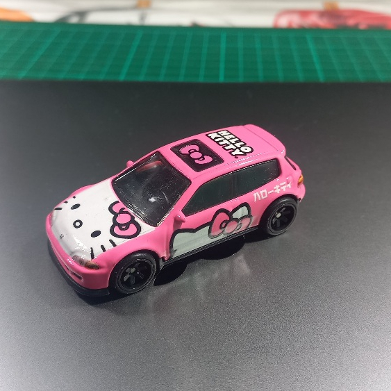 Hot wheels Honda Civic EG Hello Kitty
