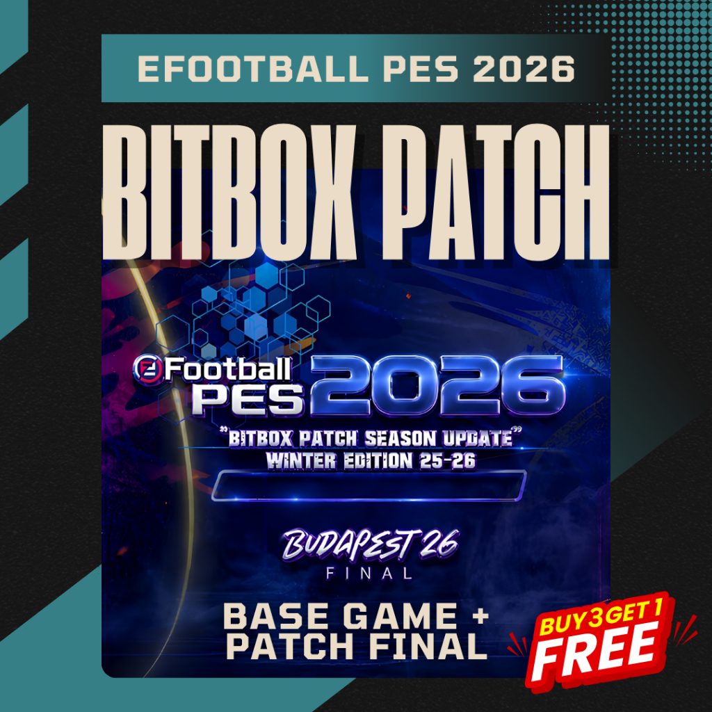 EFOOTBALL PES 2026 PS4 HEN – Bitbox Patch Sayonara REV 2 | Update Terbaru 2025/2026
