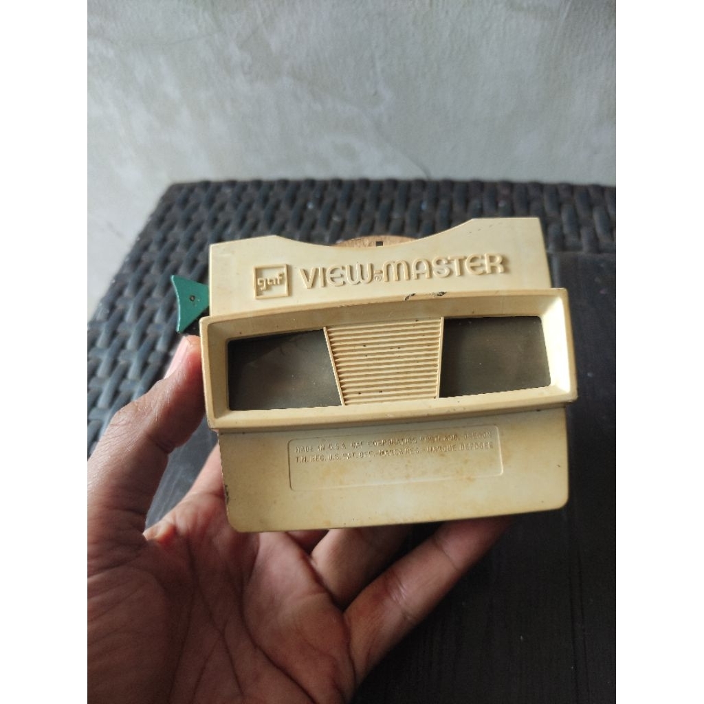 Mainan jadul view master GAF made in USA vintage 80an