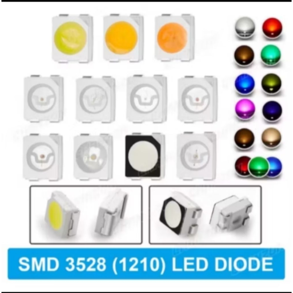 Lampu LED SMD 3528 1210 Ultra Bright Chip Untuk Speedometer Motor vario