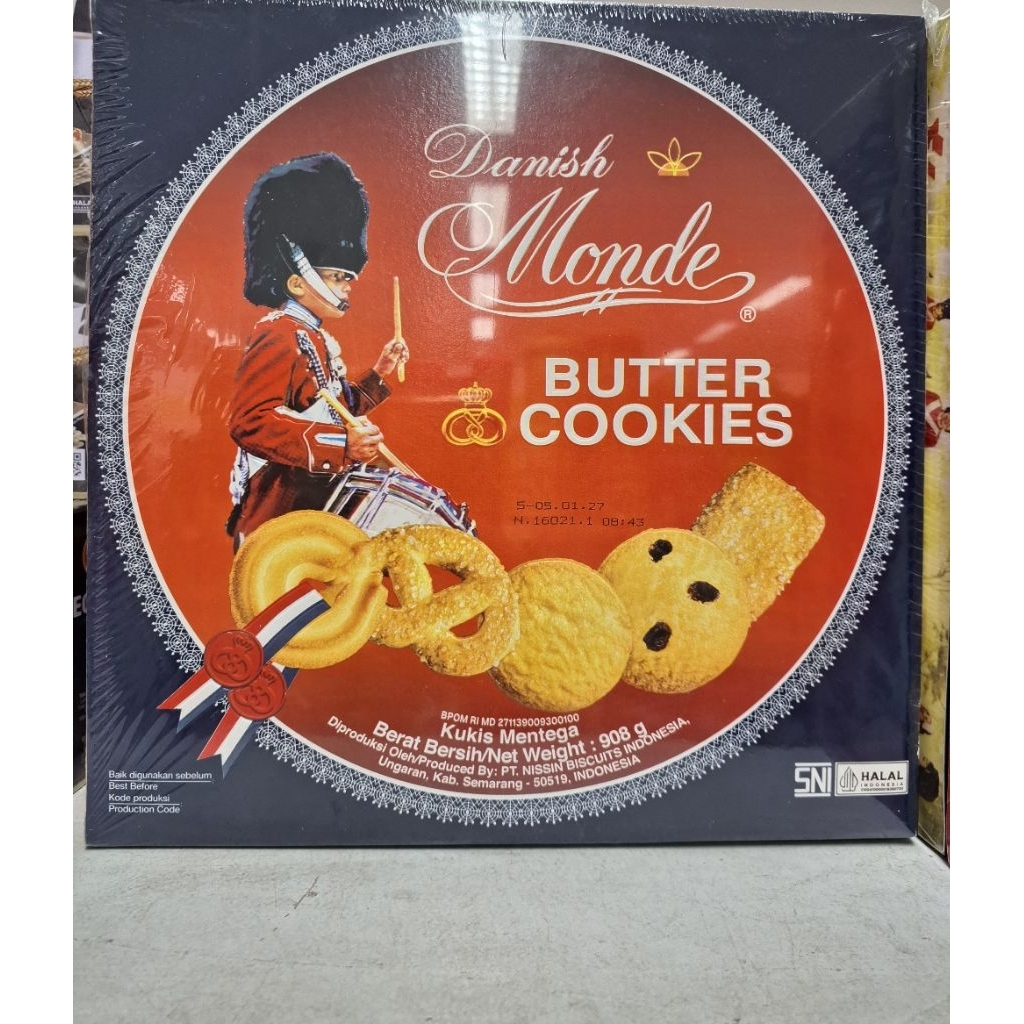 Monde Butter Cookies Kaleng