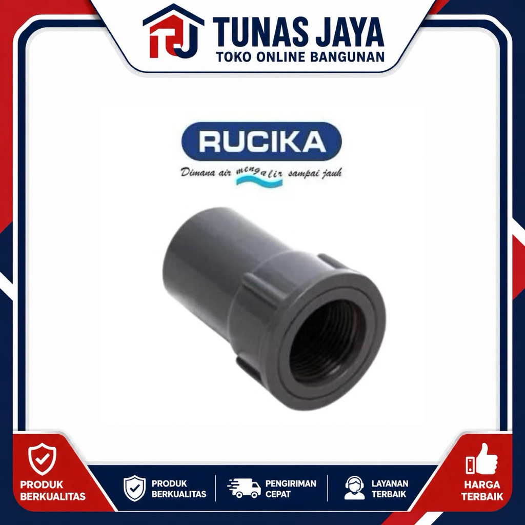 sok drat dalam 11/2” rucika