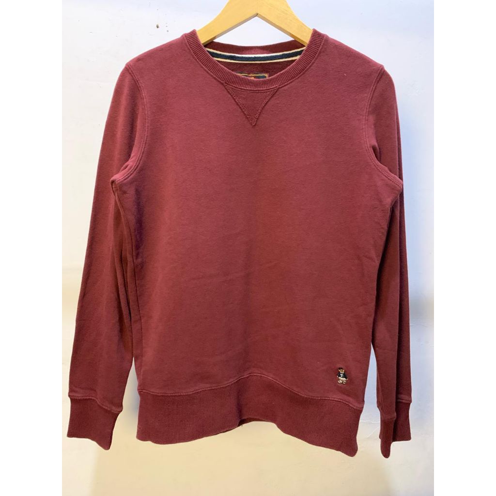 CREWNECK POLOS MAROON