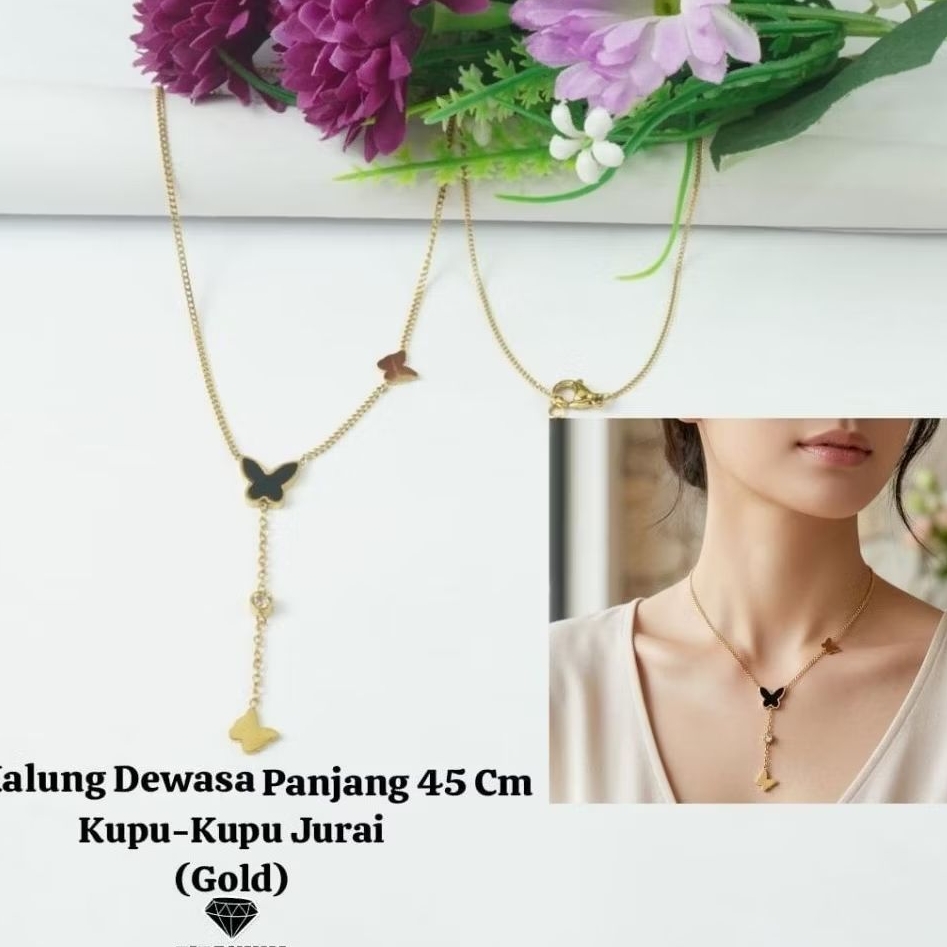 Kalung Dewasa Panjang (Gold)