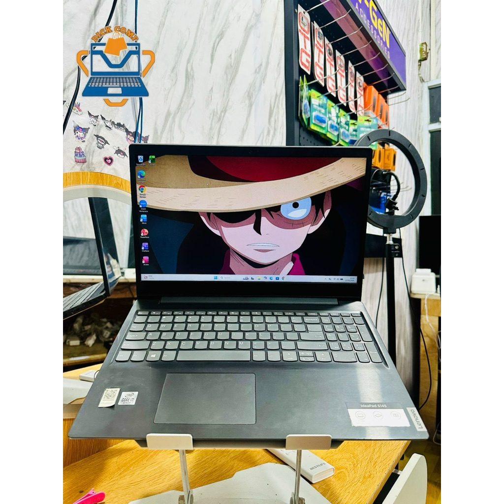 Lenovo S145. core i7 gen 10. ram 8/512gb ssd. normal mulus