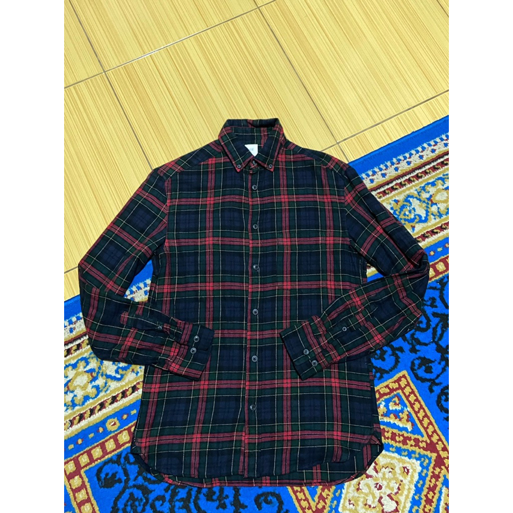 Kemeja Flanel HnM Original Kotak-Kotak - size XS