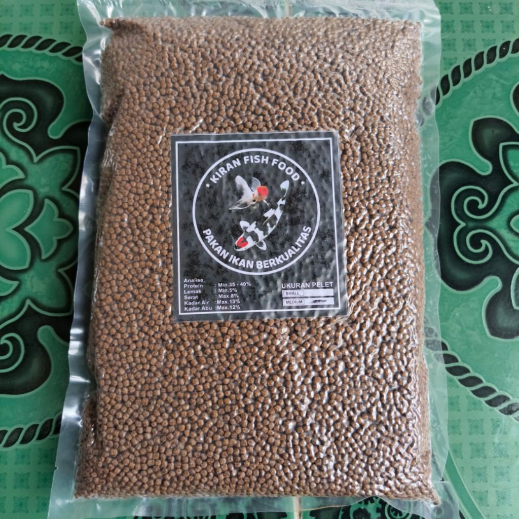 Pakan Pelet Ikan Koi Protein Tinggi 1 Kg
