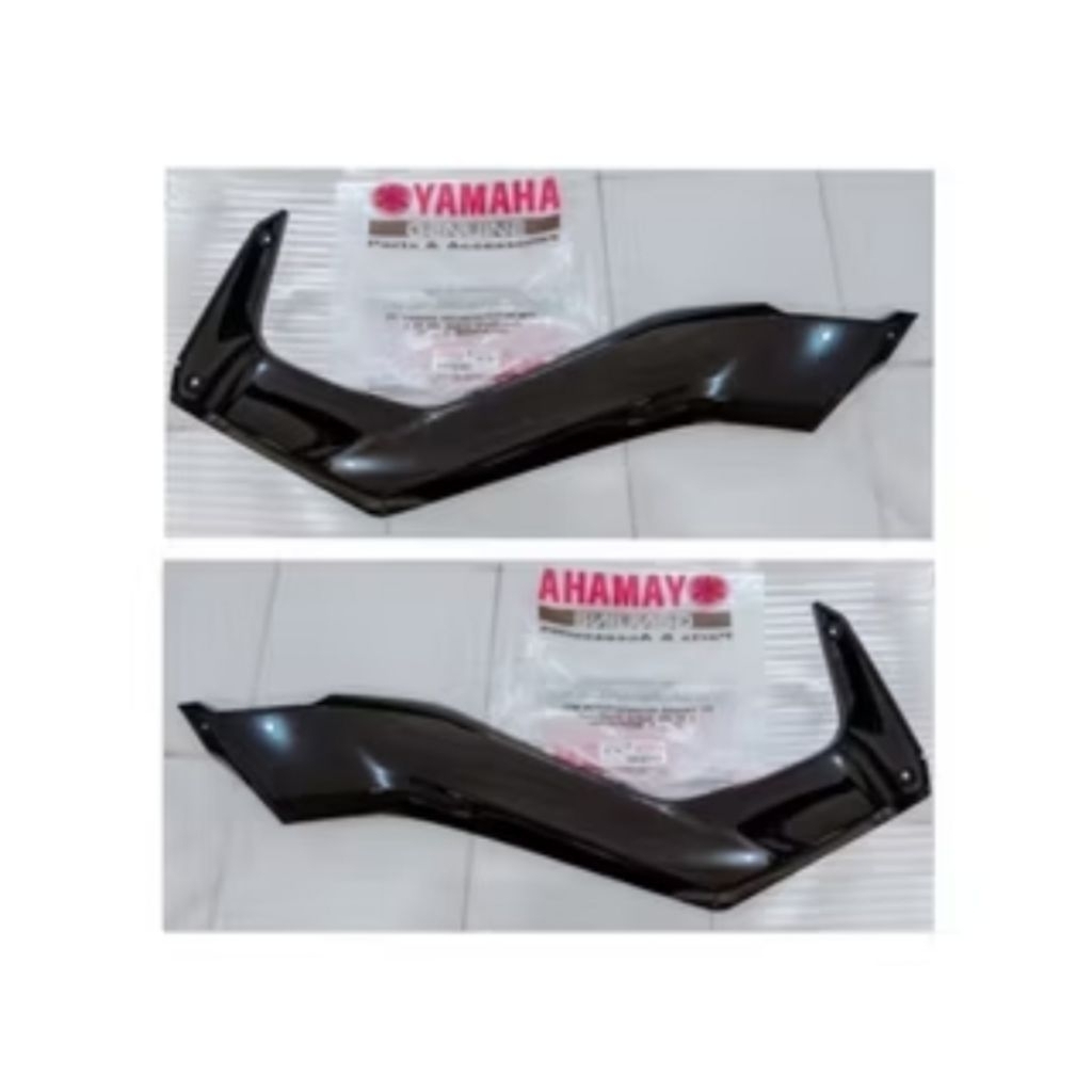 Cover Deltabox All New Nmax Hitam Metalik Glossy Kafer Deltabok Sambungan Cover Body Samping Tengah 