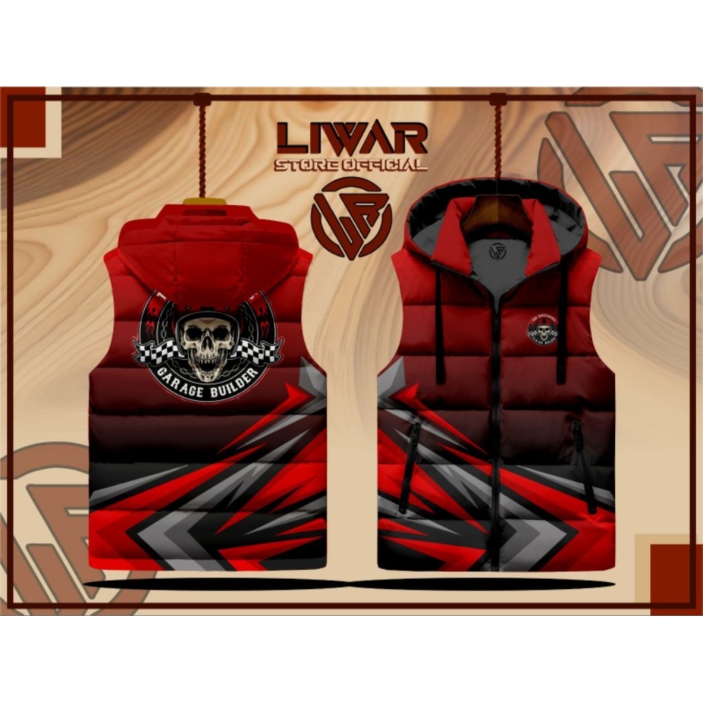ROMPI HOODIE/HOODIE LEPAS PASANG/ROMPI COSTUM/ROMPI FULLPRINTING