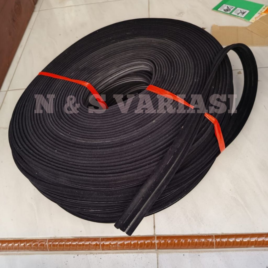 Karet jendela kaca sleding - karet kaca geser Kijang