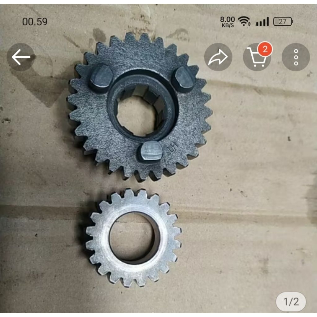 gigi 3 gl 100 gl 125/gl pro pnp kaisar mata 20/28