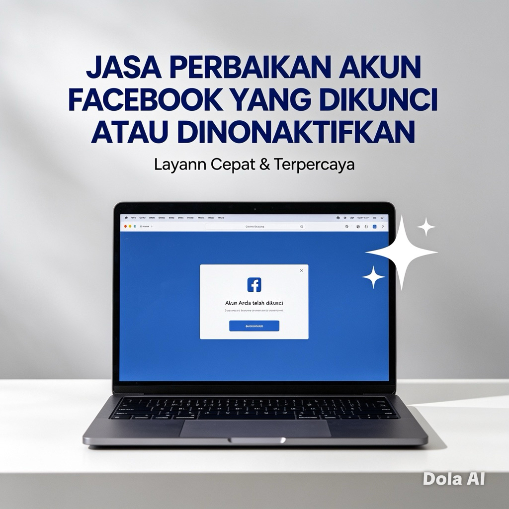 jasa permulihan akun facebook bermasalah Terkunci dan dinonaktikan