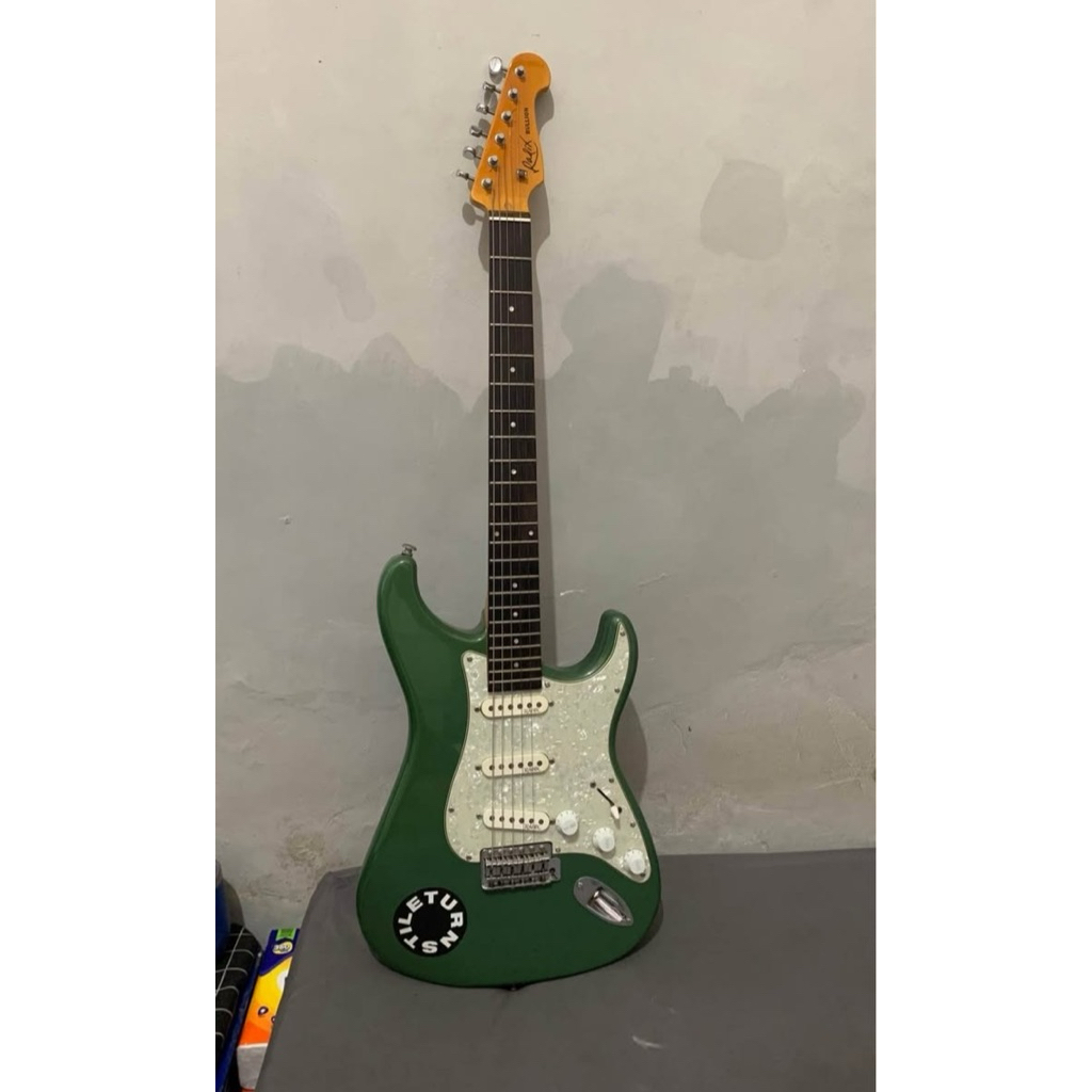 Gitar Listrik Radix Bullion Misty Green