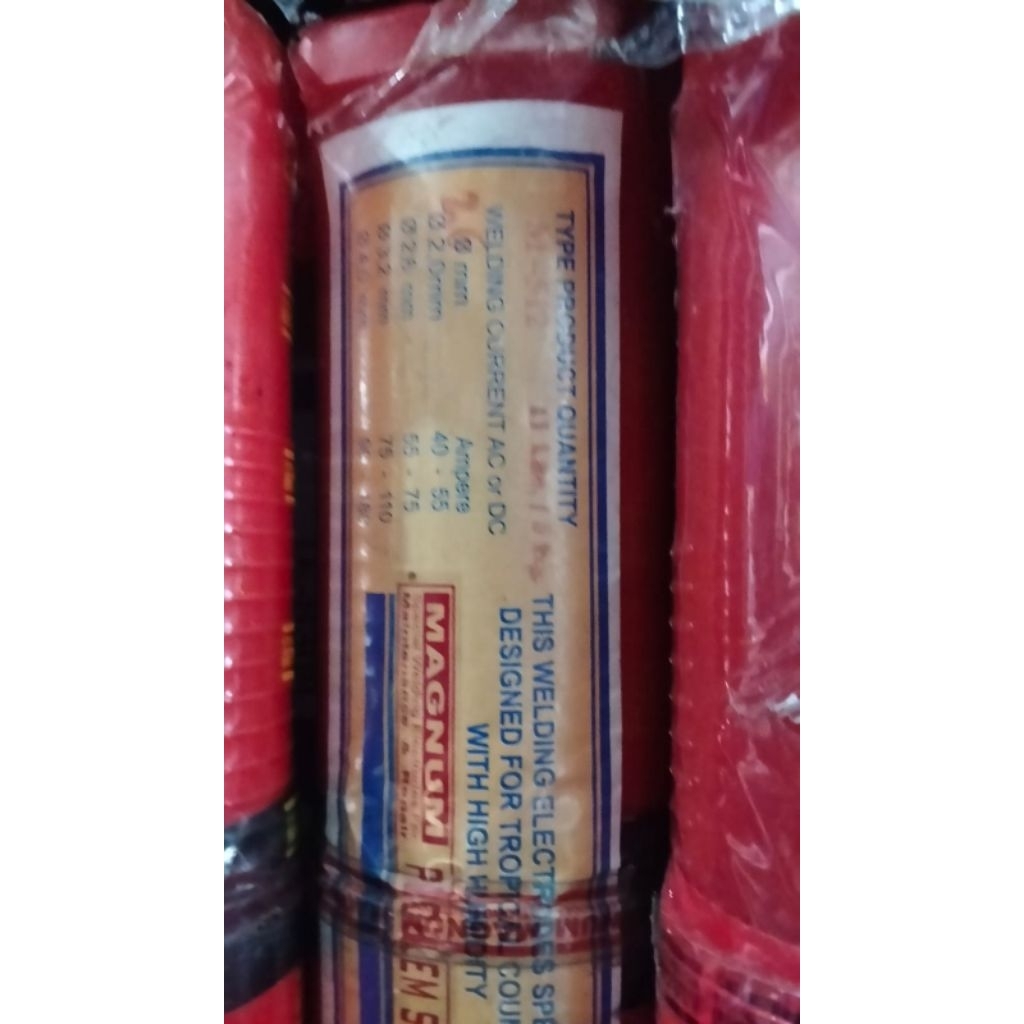 KAWAT LAS MAGNUM M-512 PROBLEM STEEL Size. 2.6MM
