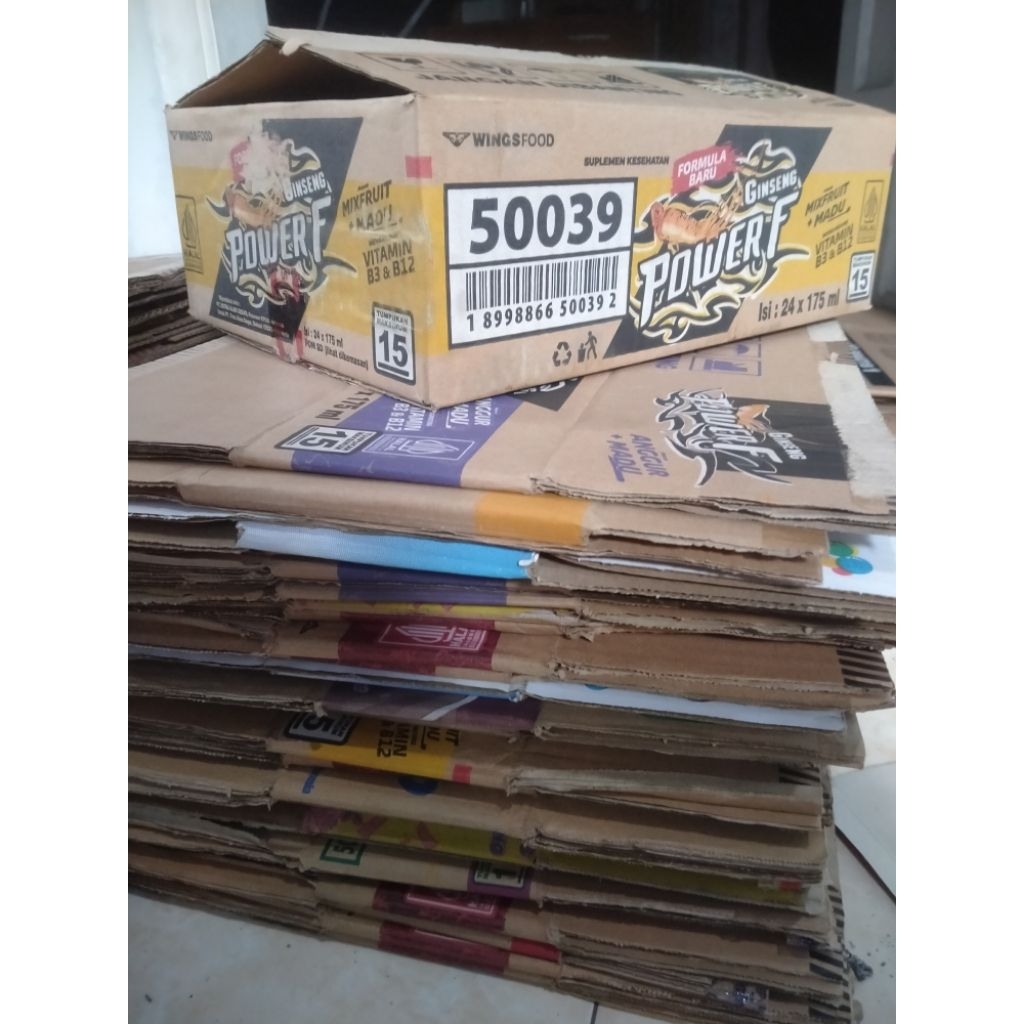KARDUS BEKAS UK 34 X 24 X 10