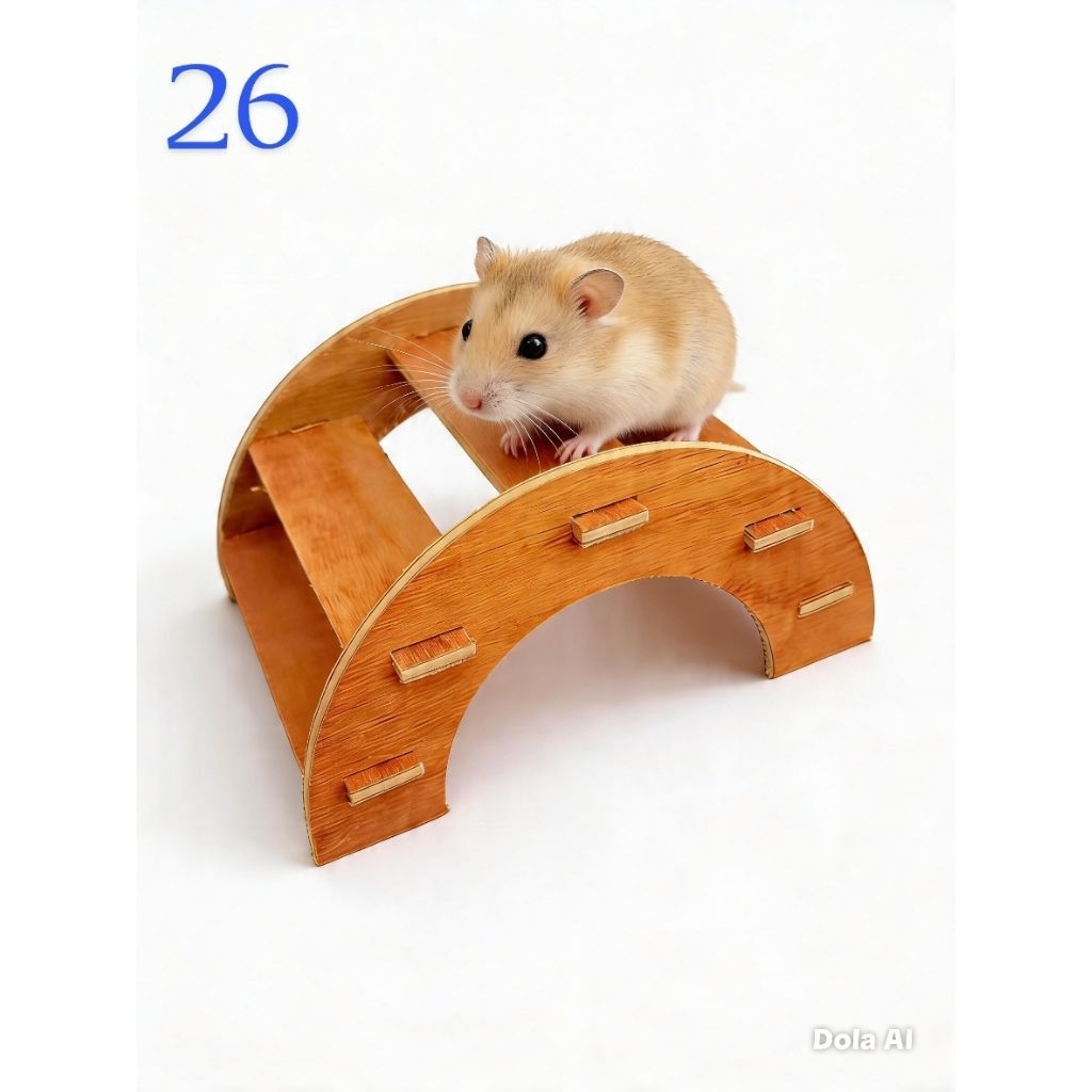 mainan jembatan hamster
