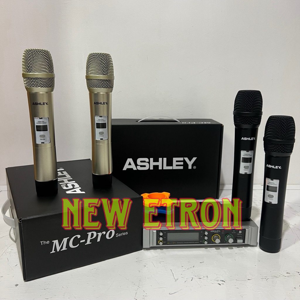 Mic Wireles ASHLEY MC PRO ORIGINAL MIC ASHLEY WIRELESS  ORIGINAL