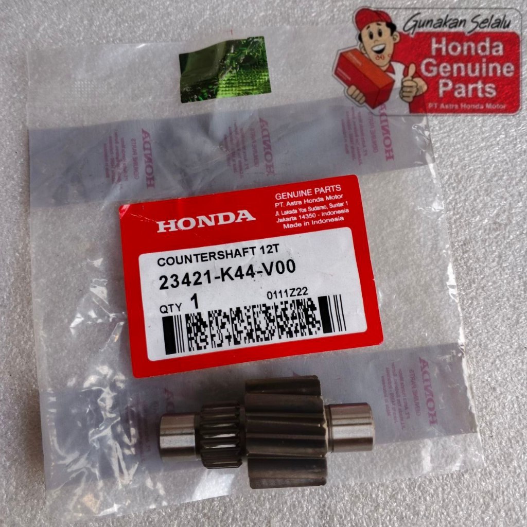 Gigi Rasio Kecil 12T K44 Beat Esp, Scoopy Esp, Vario 110 Esp