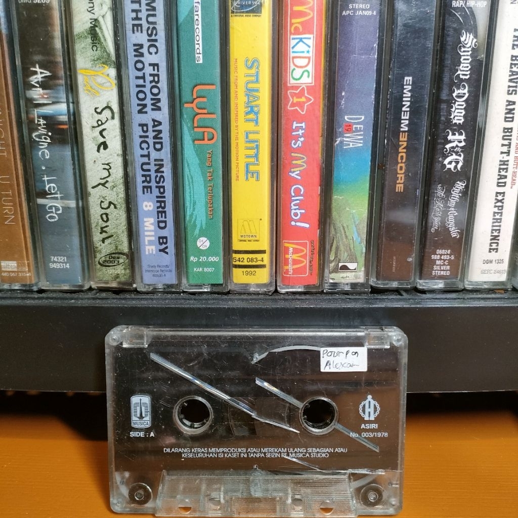 Kaset Pita Peterpan Noah Alexandria Tak Bisakah hanya kaset