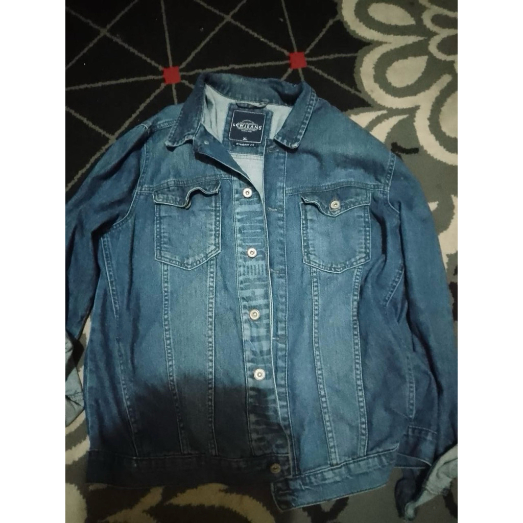 jaket denim lc waikiki