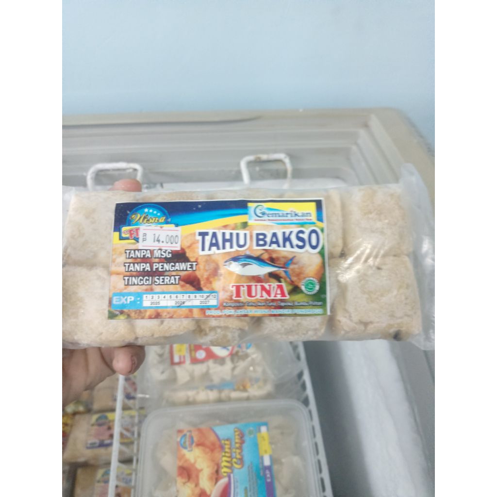 Tahu bakso isi 10 / Tahu bakso frozen / Taso / Tahu bakso ayam, tuna, sapi