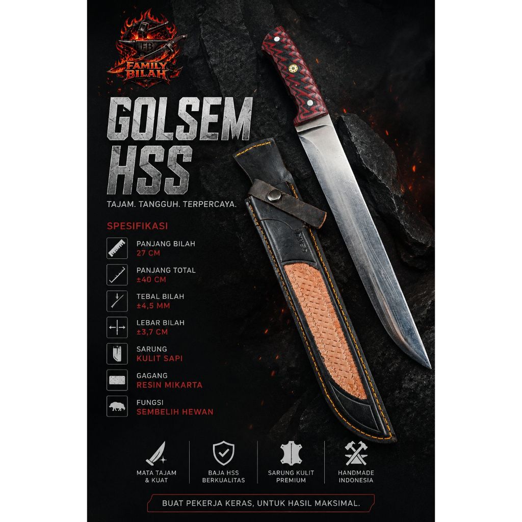PISAU HSS GERGAJI BATU MIKARTA 30cm