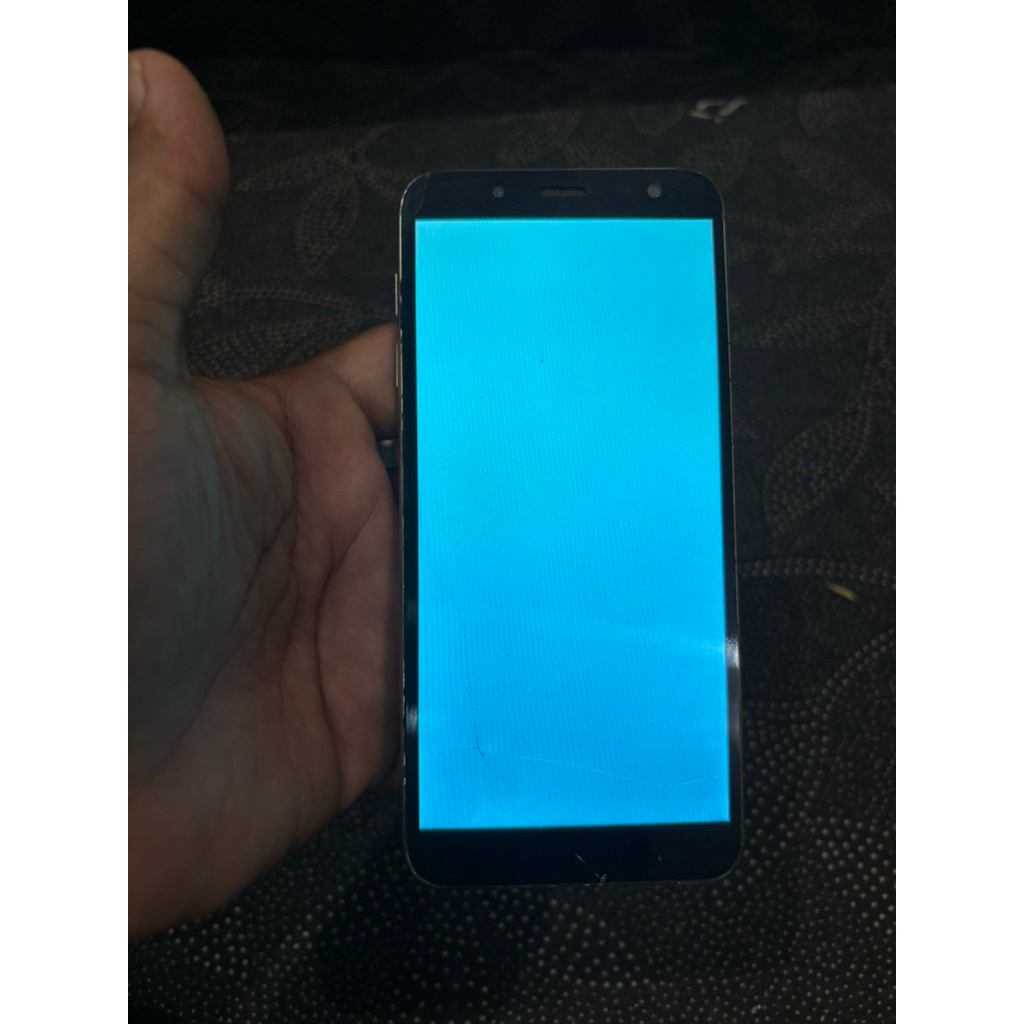 SAMSUNG J6 2018 minus di ces logo petir sama layar biru