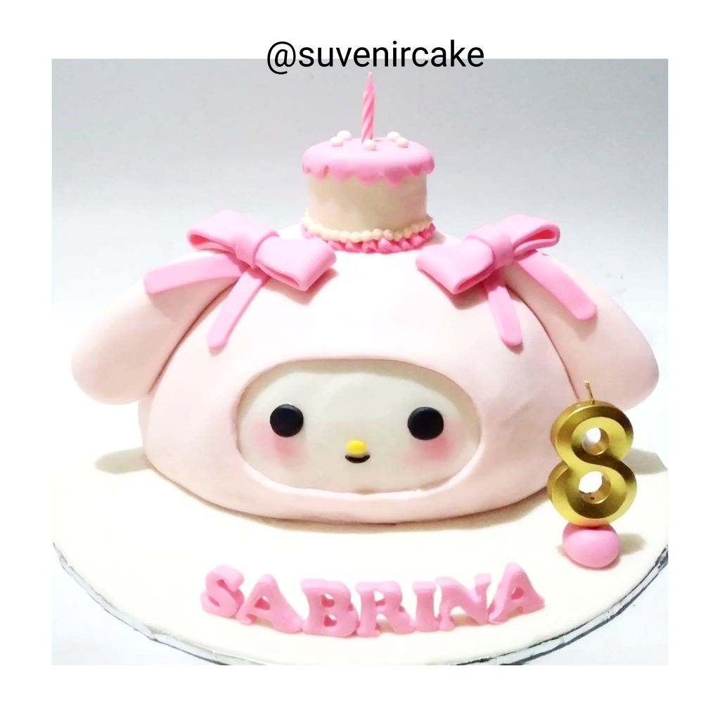 cake cinnamoroll/custom.cake cinnamoroll/cinnamorollcake/kue ulang tahun cinnamoroll/kue ultah cinna