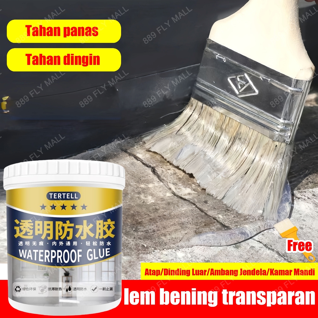 lem bening transparan Lem transparan anti bocor anti air lem tembok retak anti bocor Toilet/kolam re