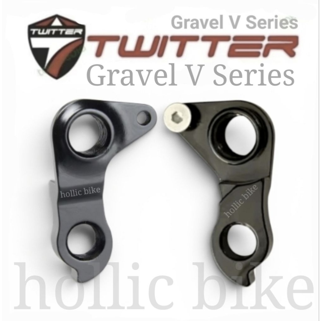 Anting RD Hanger Sepeda TWITTER GRAVEL V Series BIKE Discbrake Derailleur Hanger Dropout DO Rear End