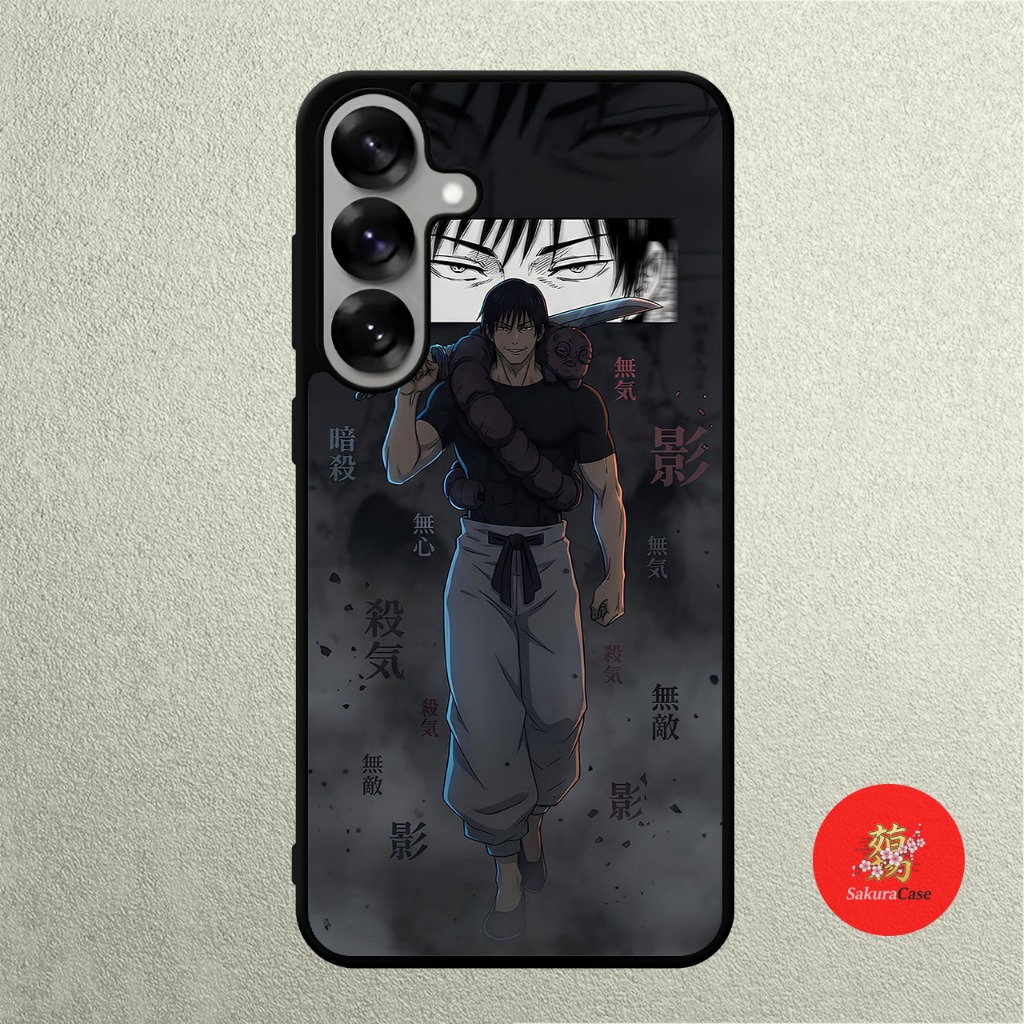 Case SAMSUNG A57 A56 A37 A36 A50 A50 A51 A52 A53 A54 A55 Rubber Softcase Toji Fushiguro