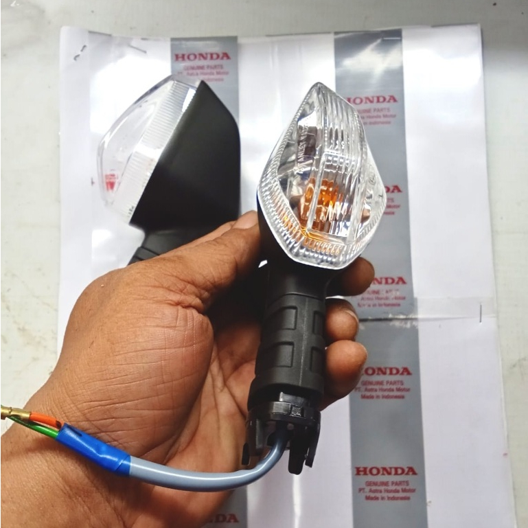 LAMPU RITTING SEIN SEN DEPAN SET R/L HONDA CRF 150/CRF 250 ORIGINAL STANLEY