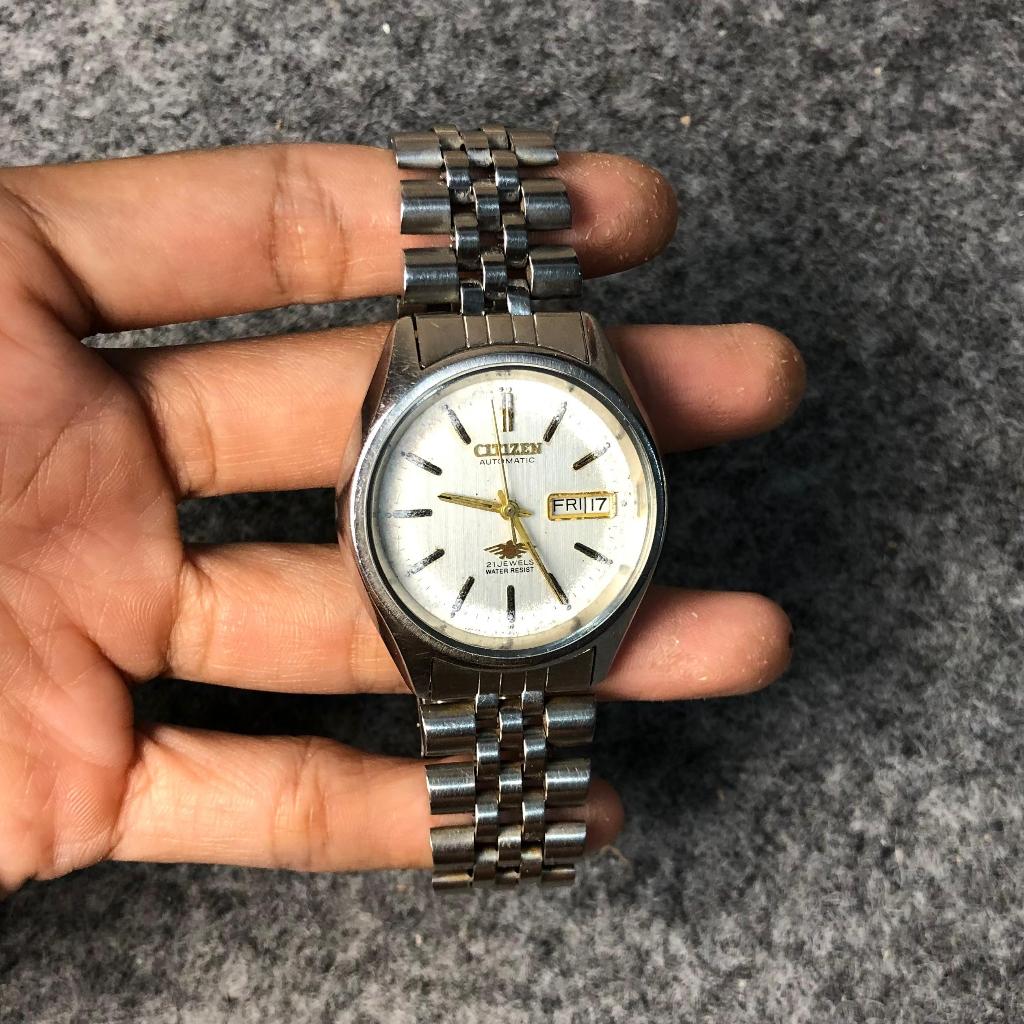 Jam tangan citizen second automatic