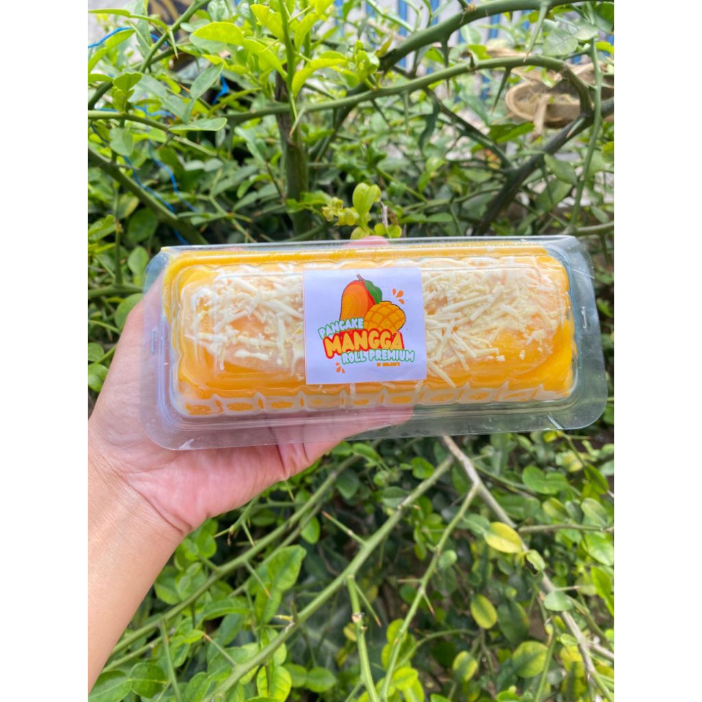 Pancake mangga roll