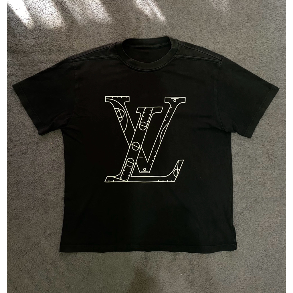 Louis Vuitton NBA Black & White Logo T-Shirt
