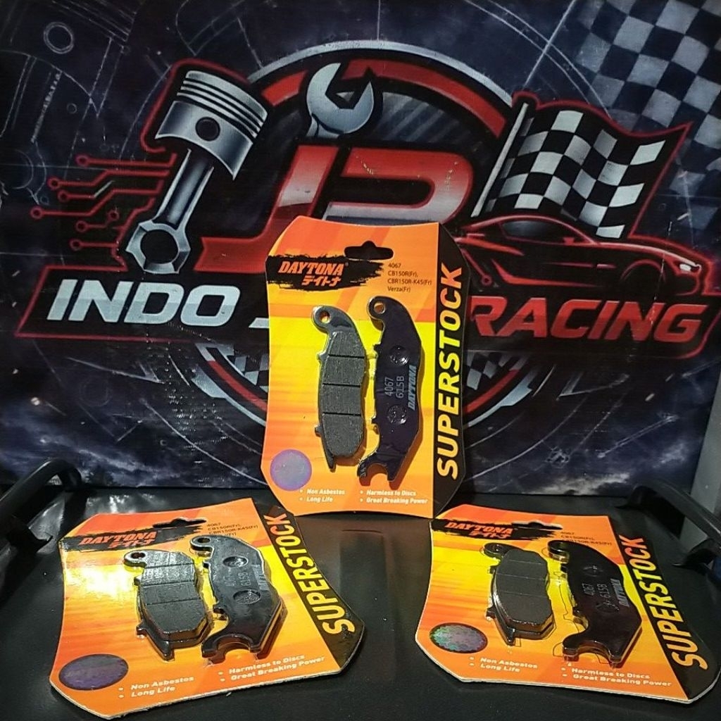 Kampas Rem Daytona Superstock Brake Pad, 06455-KPP-N01 Verza, CB150R 4067