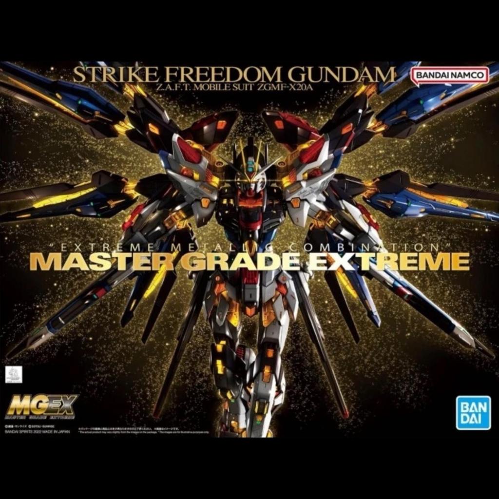 Bandai MGEX MG Extreme 1/100 Strike Freedom Gundam + action base
